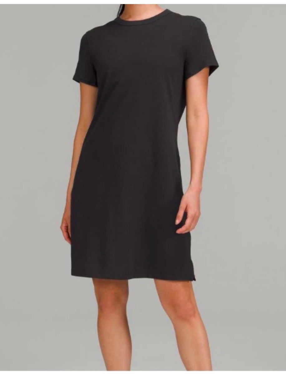 Lululemon Classic-Fit Cotton-Blend T-Shirt Dress